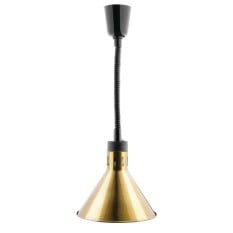 Buffalo Rise & Fall Conical Heat Lamp Gold 250w