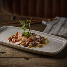 Churchill Emerge Speckled White Oblong Plate 30 x 14.7cm/11.75 x 5.75" (Pack of 6)