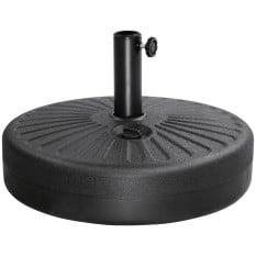 Bolero Parasol Base Black 20 Litre