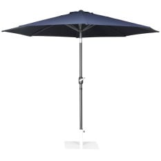 Bolero Seville Round Parasol Navy Blue 3m
