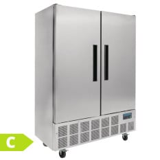 Polar G-Series Double Door Slimline Fridge 960Ltr