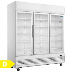 Polar G-Series Display Refrigerator Triple Door