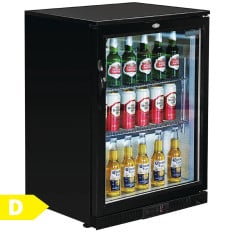 Polar Back Bar Bottle Cooler Beer Fridge Single Door 138 Litre