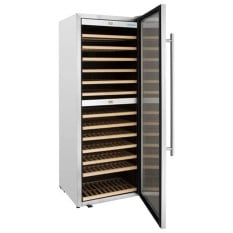 Polar G-Series Dual Zone Wine Fridge Stainless Steel 109 Bottle