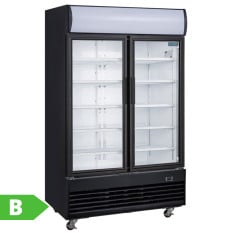 Polar G-Series Upright Display Cooler Double Hinged Doors