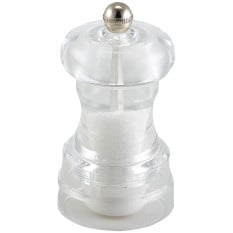 GenWare Salt or Pepper Grinder Acrylic 10cm