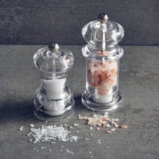 GenWare Salt or Pepper Grinder Acrylic 10cm (Pack of 12)