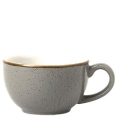 Churchill Stonecast Peppercorn Grey Cappuccino Cup 170ml/6oz (Pack of 12)