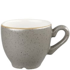 Churchill Stonecast Peppercorn Grey Espresso Cup 100ml/3.52oz (Pack of 12)