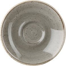 Churchill Stonecast Peppercorn Grey Espresso Saucer 11.8cm/4.63" (Pack of 12)
