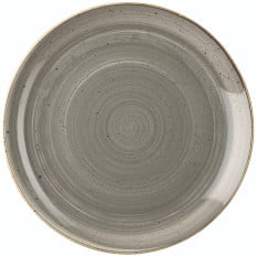 Churchill Stonecast Grey Evolve Coupe Plate 22.9cm/9" (Pack of 12)