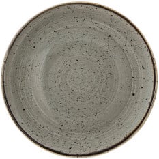 Churchill Stonecast Peppercorn Grey Coupe Bowl 18.2cm/7.13" (Pack of 12)