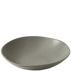 Churchill Stonecast Peppercorn Grey Organic Coupe Bowl 22cm/8.6" (Pack of 6)