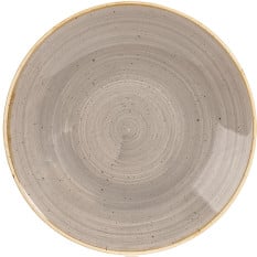 Churchill SPGSPD271 Stonecast Grey Deep Coupe Plate 28.1cm