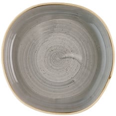 Churchill Stonecast Peppercorn Grey Organic Walled Bowl 23cm/9" (Pack of 6)