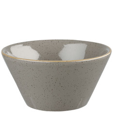 Churchill SPGSZE121 Stonecast Grey Zest Bowl 12.1x6.5cm 34cl
