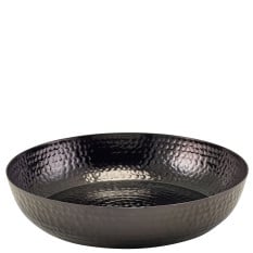 GenWare Black Hammered Aluminium Platter 31cm