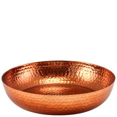 GenWare Copper Hammered Aluminium Platter 31cm