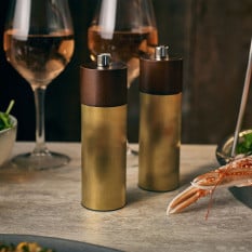 Hackney Gold Salt/Pepper Grinder 15cm (Pack of 6)