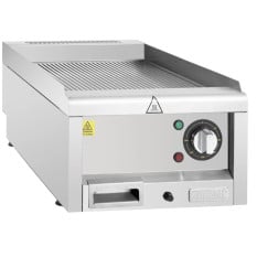 Buffalo 600 Series Ribbed Electric Griddle 400mm 2.9kW 13Amp Plug