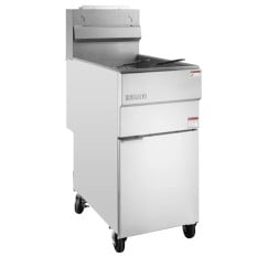 Buffalo Twin Basket Single Tank Freestanding Gas Fryer 28 Litre