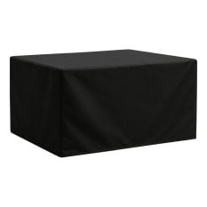 Bolero Rectangular Outdoor Table Cover Black 2000 x 1000mm