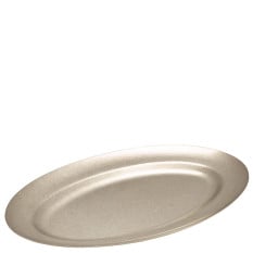 GenWare Vintage Steel Oval Platter 30cm (Pack of 12)