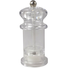 Acrylic Pepper Mill 5.25" (Pack of 12)