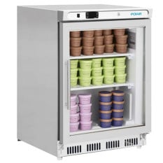 Polar C-Series Undercounter Stainless Steel Display Freezer