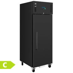 Polar G-Series Upright Fridge Black 537 Litre