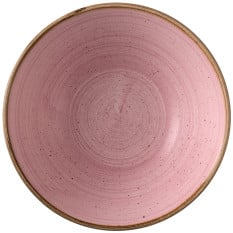 Churchill Stonecast Petal Pink Evolve Deep Coupe Bowl 19cm/7.5" (Pack of 6)