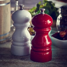 GenWare Salt Or Pepper Grinder Red 12.7cm (Pack of 6)