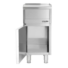 Buffalo 600 Series Neutral Prep Counter with Cupboard 400mm