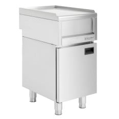 Buffalo 600 Series Neutral Prep Counter with Cupboard 400mm