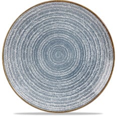 Studio Prints Homespun Slate Blue Coupe Plate 26cm