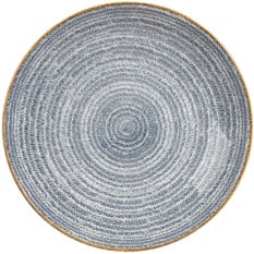 Churchill Studio Prints Homespun Slate Blue Coupe Bowl 24.8cm/9.75" 1.136L/39.98oz (Pack of 12)