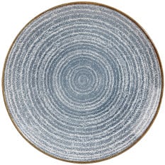 Churchill Studio Prints Homespun Slate Blue Coupe Plate 16.5cm/6.44" (Pack of 12)