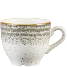 Churchill Studio Prints Homespun Stone Grey Espresso Cup 100ml/3.52oz (Pack of 12)