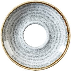 Churchill Studio Prints Homespun Stone Grey Saucer 11.8cm/4.63" (Pack of 12)