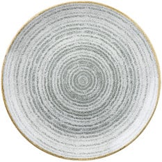 Churchill Studio Prints Homespun Stone Grey Coupe Bowl 18.2cm/7.13" 426ml/15oz (Pack of 12)