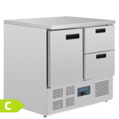 Polar G-Series 2 Drawer Counter Fridge 240Ltr