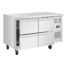 Polar U-Series Four Drawer Gastronorm Counter Fridge 105 Litre