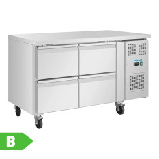 Polar U-Series Four Drawer Gastronorm Counter Fridge 105 Litre