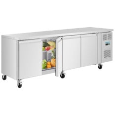 Polar U-Series Four Door Slimline Counter Fridge 312 Litre