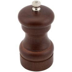 GenWare Dark Wood Salt Or Pepper Grinder 10cm