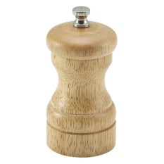 Wooden Salt or Pepper Grinder 10cm
