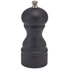 GenWare Black Deep Grain Salt/ Pepper Grinder 13cm (Pack of 6)