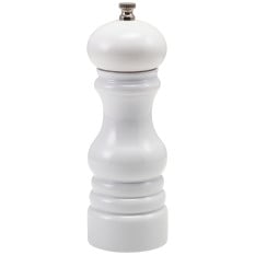GenWare Salt & Pepper Grinders White 17.5cm (Pack of 6)