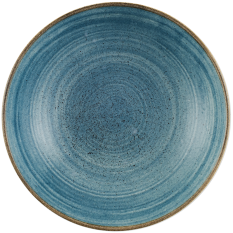 Churchill Stonecast Raw Blue Coupe Bowl 18.2cm/7.25" 426ml/15oz (Pack of 12)