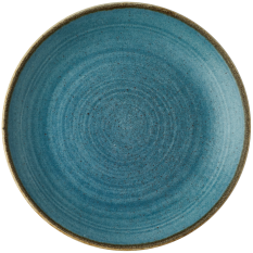 Churchill Stonecast Raw Blue Evolve Coupe Plate 21.7cm/8.67" (Pack of 12)